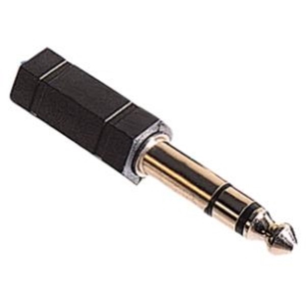ELIMEX BVBA - Adapter - 6,35mm mannelijke stereo jack naar 3,5mm vrouwelijke stereo jack - 10