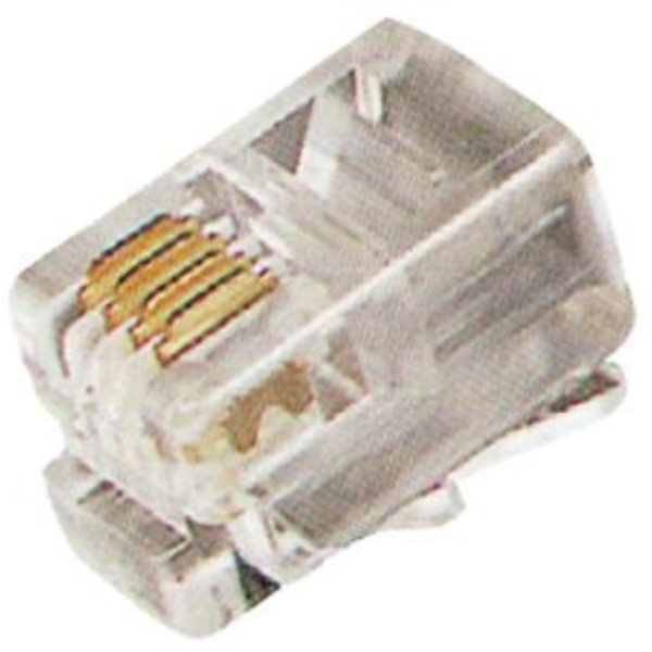 ELIMEX BVBA - Mannelijke RJ9 4/4 krimp telefoonstekkers