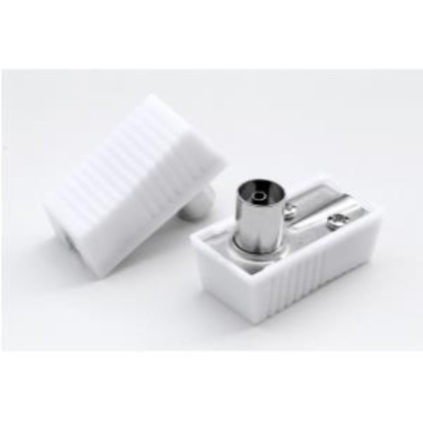 ELIMEX BVBA - Prise coaxiale femelle 9,5mm - Coudée 90° - A visser