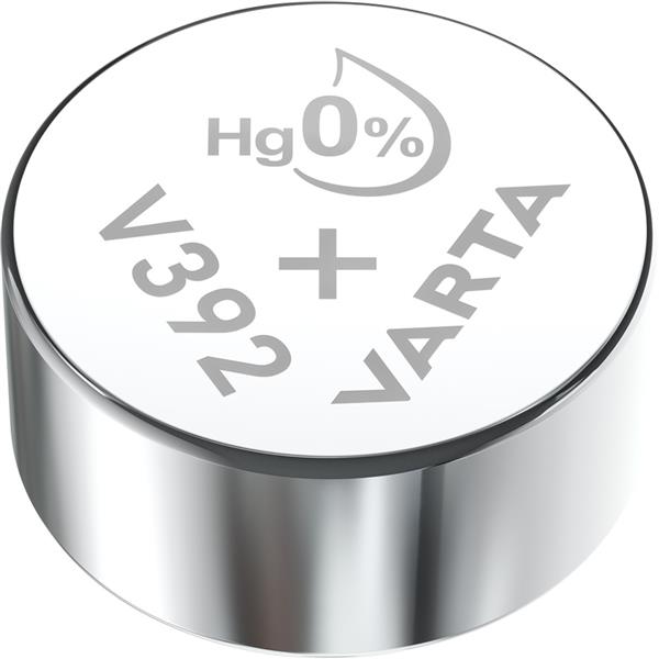 VARTA - Watch horlogebatterijen SR41 V392 Silver 1,55volt 38mAh blister1