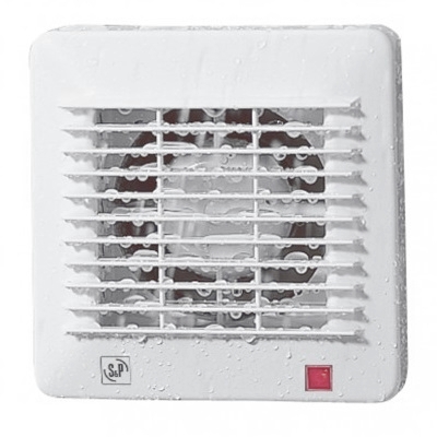 Soler en Palau - Badkamerventilator - 95m³/u - autom. kleppen - ! 12V !
