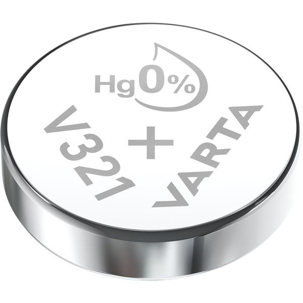VARTA - WATCH piles pour montres SR65 V321 argent 1,55volt 13mAh blister1