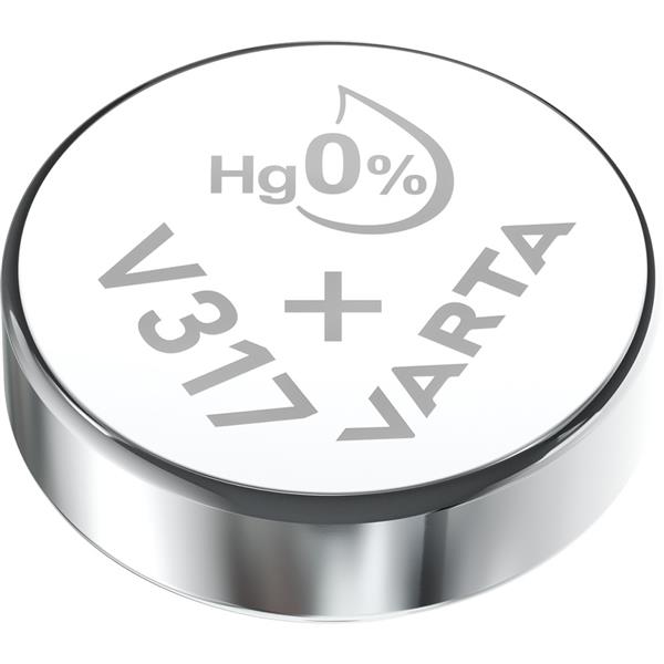 VARTA - Watch horlogebatterijen SR62 V317 Silver 1,55volt 8mAh blister1