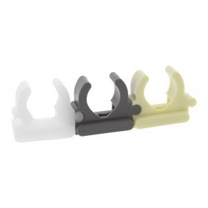 MEPAC - Collier gris pour tube 16-19 mm