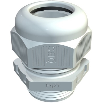 OBO BETTERMANN - Presse-étoupe V-TEC PG 21 - gris clair - polyamide