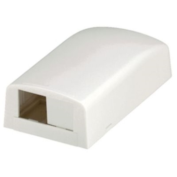 PANDUIT - Opbouwdoos : 2 posities, wit, HxBxL = 27x50x93mm