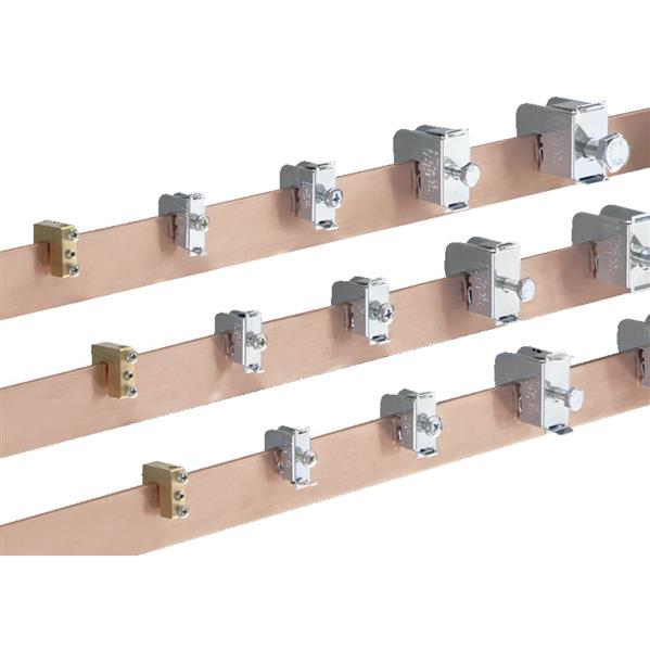 RITTAL - Aderaansluitklemmen, tbv raildikte 5mm, aansluiting 2,5-16mm², flexibar 8x8