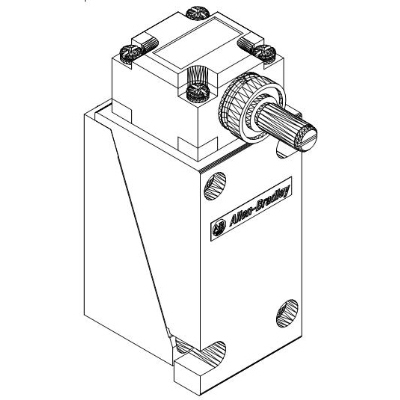 ALLEN BRADLEY - Interrupteur fin de course NEMA 4 & 13, rappel, 2-circuits, enfichable