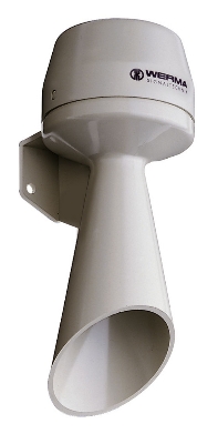 Werma - Avertisseur de signalisation WM continue 12VAC gris