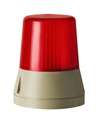 Werma - feu flash 230 VAC rouge, fréq. de flash : ca 1 Hz, 70 mA - IP 54, 108 x 133 mm