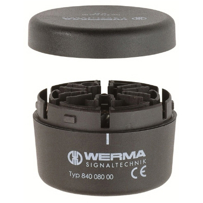Werma - Elément pour fixation, sur tube avec capuchon