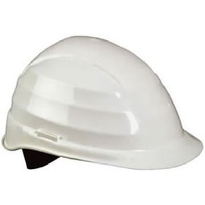 Catu - Witte helm in polyamide - volgens norm EN 397