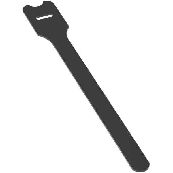 PANDUIT - Kabelband met strip TAK-TY - 305x12,7mm, velcro, nylon/polyethyleen, zwart