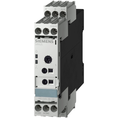 SIEMENS - Tijdrelais 15 tijdbereiken 16 functies 2x wisselcontact