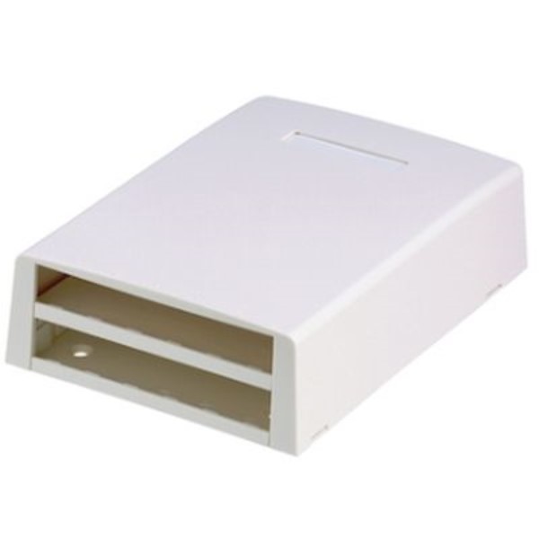 PANDUIT - Opbouwdoos, wit, 12 posities, HxBxL = 45,8mm x 119,4mm x 169,2mm