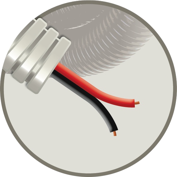 CABLEBEL - Elflex voorbedrade buis 16mm + luidsprekerkabel LS 2x2,5mm²