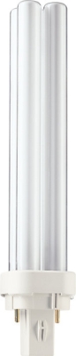 PHILIPS - Master PL-C 2 pin 26W G24D-3 2700K 1800lm CRI82