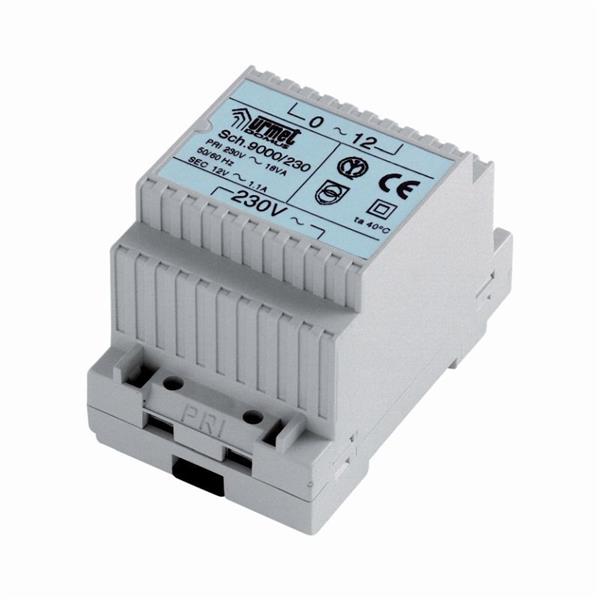 URMET - Transfo 12V rail din 4 MOD 18VA 110/220/240V