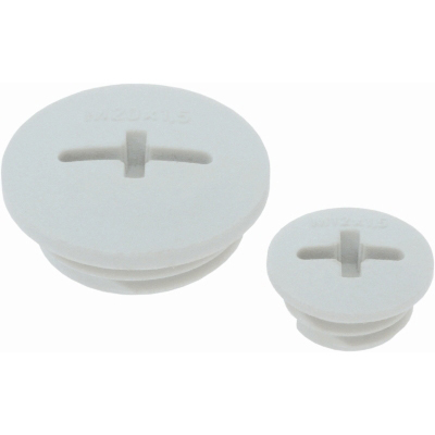 LAPP - Blindstop SKINDICHT BLK-GL M12 Versterkt Lichtgrijs