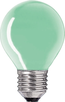 PHILIPS - Party 15W E27 5lm P45 groen
