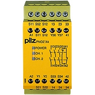 Pilz - Surveillance d'arrêts d'urgence PNOZ X4 24VDC