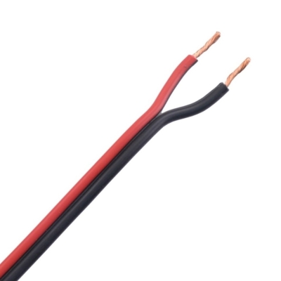 SPECIALE KABELS - Luidsprekerkabel PVC rood/zwart binnen 2X1,5mm²