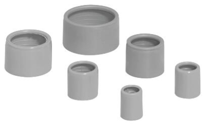 PIPELIFE - Entrée PVC 32mm gris foncé sans halogen