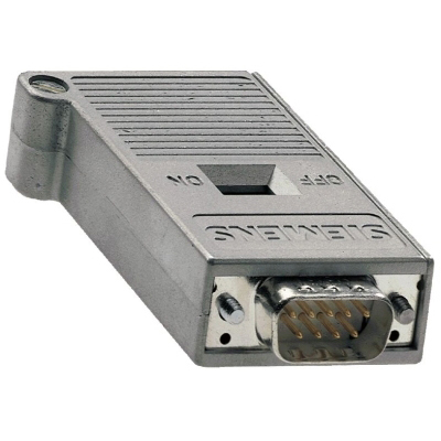 SIEMENS - SIMATIC NET, PB BUS CONNECTOR WITH AXIAL CABLE OUTLET F.INDUSTR. PC, SIMATIC OP