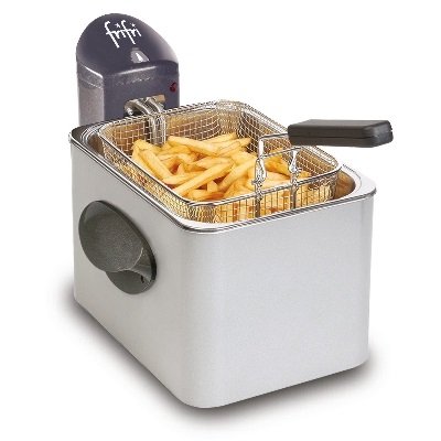 FRIFRI - Friteuse - 3200W - 3,5l - 1kg frites - manteau métal