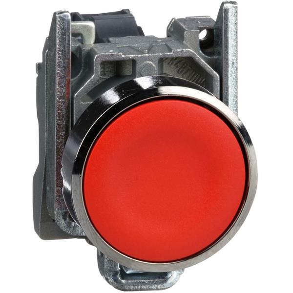 TELEMECANIQUE - Drukknop rood Ø22 - impulscontact verzonken - 1NC