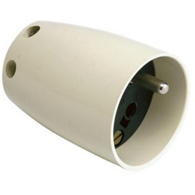 VYNCKIER - Prise mobile 2p+T 16A 250V~ivoire