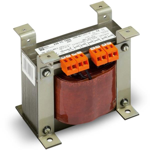 EREA - Transformateur de commande 1F / 15-0-230-400 V / 2x0-115 V / 1000 VA