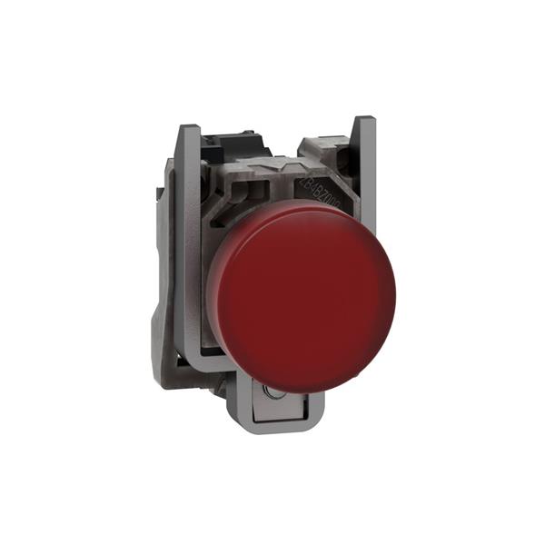 TELEMECANIQUE - Controlelamp rond Ø22 - IP65 - rood - ingebouwde LED - 120V - klemmen