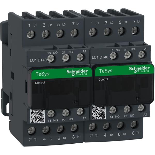 TELEMECANIQUE - Contacteur inverseur 40A AC-1 - 4P 1NO 1NC - 48V AC 50...60Hz