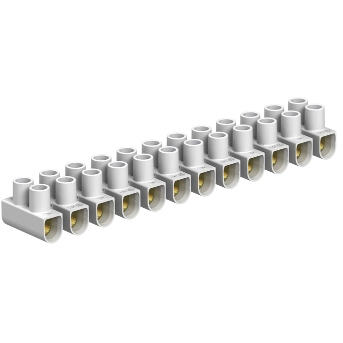 OBO BETTERMANN - Barette de connection à vis 72/CE blanc 2,5/4 mm²
