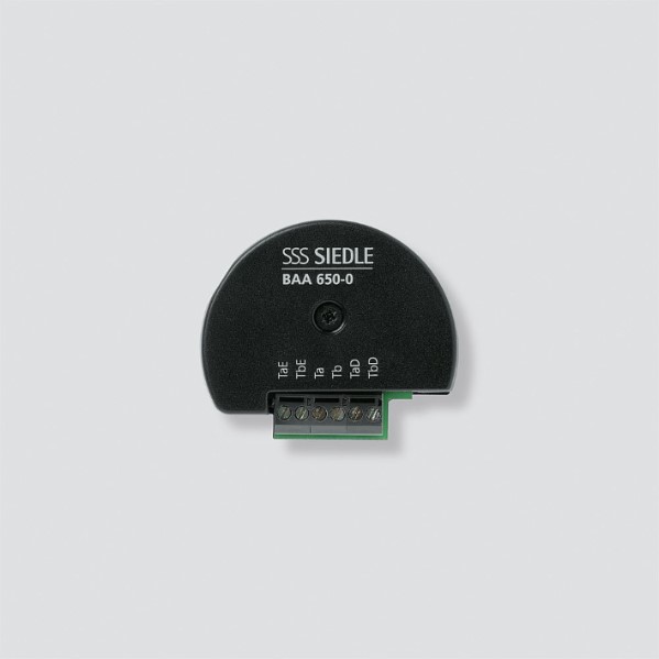 SIEDLE - Découplage Bus Audio