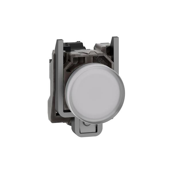 TELEMECANIQUE - Voyant rond Ø22 - IP65 - blanc - DEL intégrée - 120V - bornes