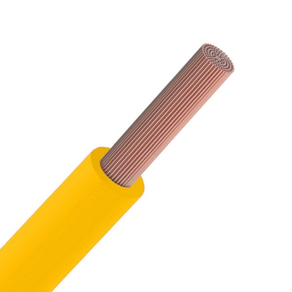 LAPPKABEL - VTBs H05V-K fil PVC souple 500V 60°C jaune 1X0,75 R100