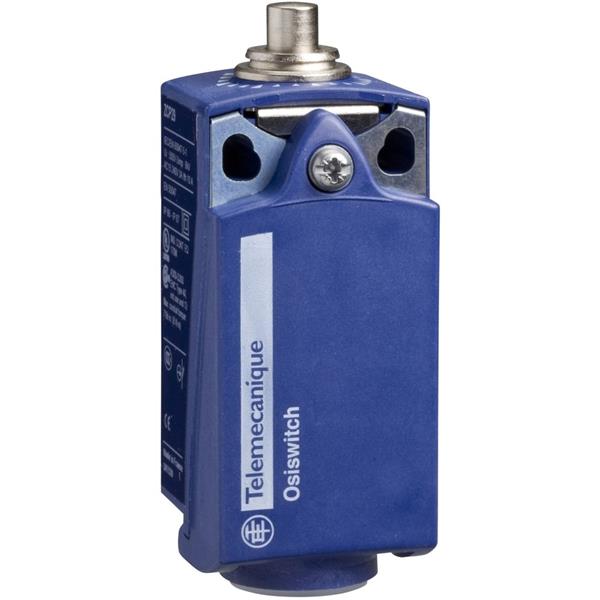 TELEMECANIQUE - interrupteur de position XCK-P - poussoir acier - 1 O + 1 F
