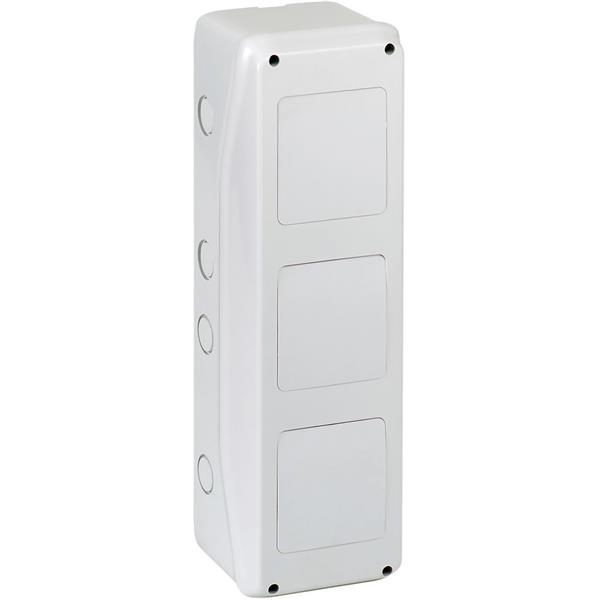 MERLIN GERIN - coffret Kaedra - interface - 138 x 460 mm - 3 ouvertures