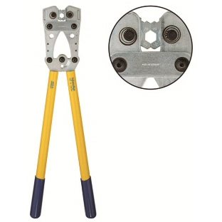 NUSSBAUMER - Pince à sertir mécanique pour cosse/manchon standard CU NF section 10-120mm²