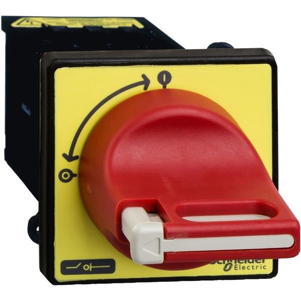 TELEMECANIQUE - Interrupteur-sectionneur VCDN - 3P - 690V 20A - poignée rouge cadenassable