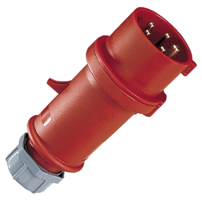 Mennekes - Fiche ProTOP 16A 5P 6H 400V rouge IP44