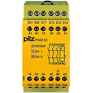 Pilz - Surveillance d'arrêts d'urgence PNOZ X3 240VAC 24VDC