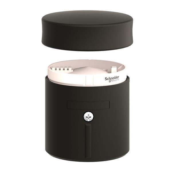 TELEMECANIQUE - Voetstuk + deksel voor kolom XVB - zonder gasontladingsbuis - zwart - IP65