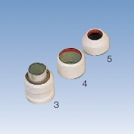 TECHNOLUX - Schroefring voor polycarbonate beschermbuis