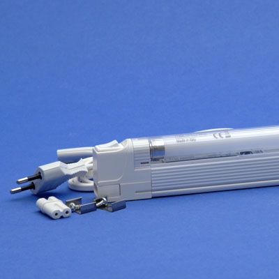 TECHNOLUX - Réglette universelles T5 1x8W blanc avec ballast électronique