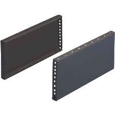 RITTAL - Sokkelplinten zijkant, gesloten, voor kastdiepte 500 mm, H=200 mm, plaatstaal, R
