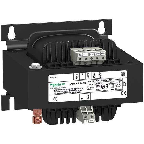 TELEMECANIQUE - Spanningstransformator - 230..400V - 1 x 24V - 400VA