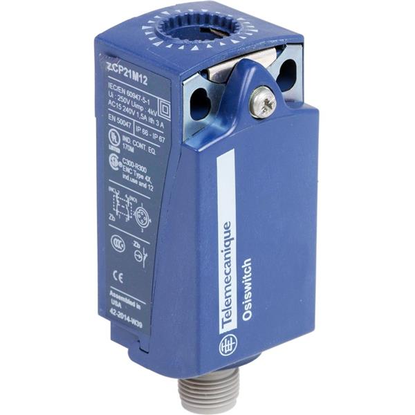 TELEMECANIQUE - corps d'interrupteur de position - ZCP - 1 O + 1 F - connecteur M12